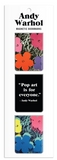 Andy Warhol Flowers Magnetic Bookmarks