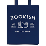 Bookish Canvas Tote Bag
