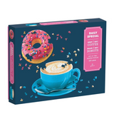 Daily Special 2-in-1 Shaped Puzzle Set, 625 Pieces