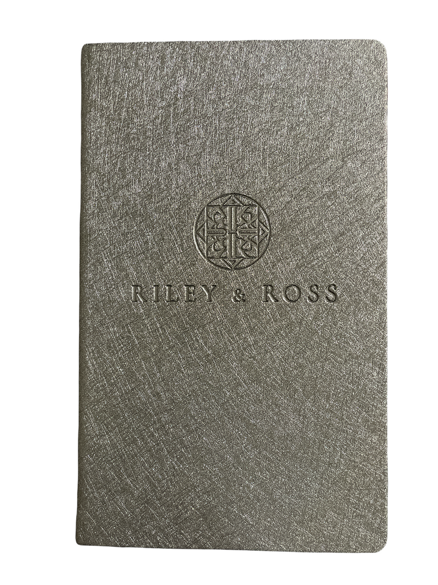 RILEY & ROSS Notebook, Titanium
